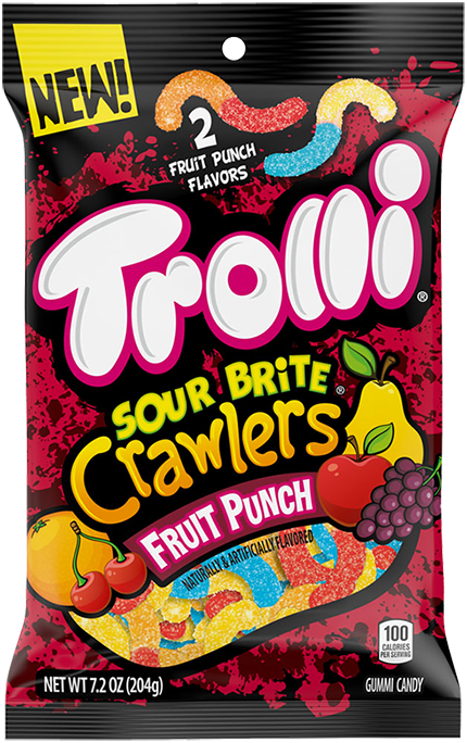 Trolli, Strawberry Puffs, Gummy Candy (4.25 Ounce, 12 Count