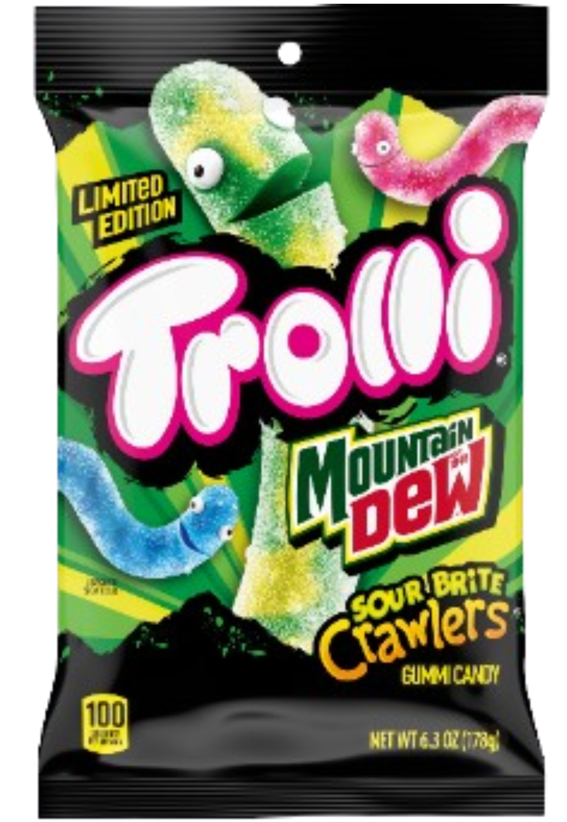 /Trolli Bursting Crawlers,
	6.3 oz

oz
